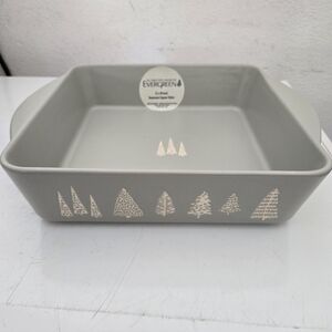 PYREX CASSEROLE DISH EVERGREEN STONEWARE